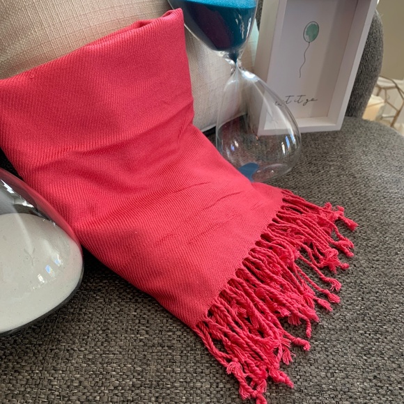 FREE WITH PURCHASE OF HANDMADE ITEM!Pashmina will add just a pop of color! - Picture 1 of 1